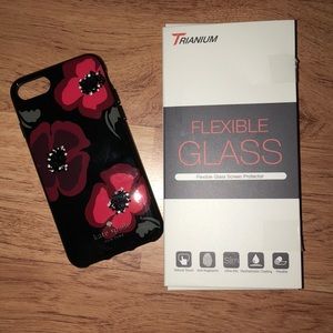 Kate Spade iPhone 7/8 case + Screen Protector